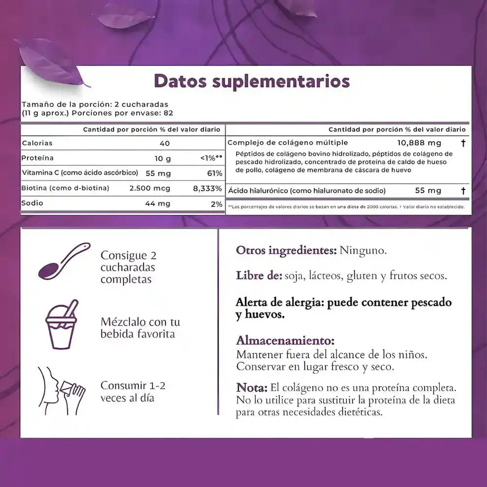 Multi Colágeno: Transformación total desde adentro hacia afuera