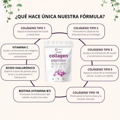 Multi Colágeno: Transformación total desde adentro hacia afuera